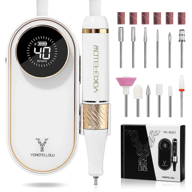 Ponceuse Ongle Sans Fil Ovale