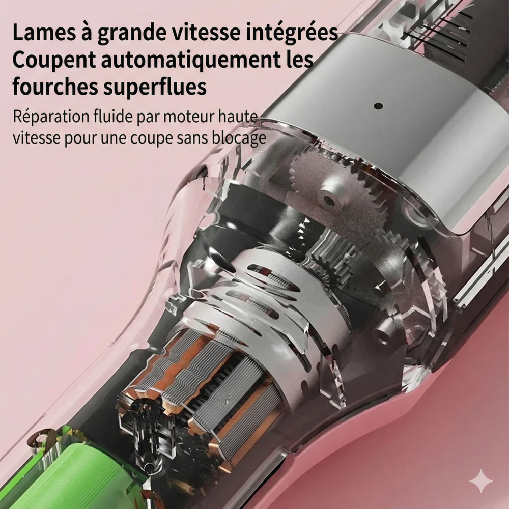 Appareil Coupe Fourche Cheveux