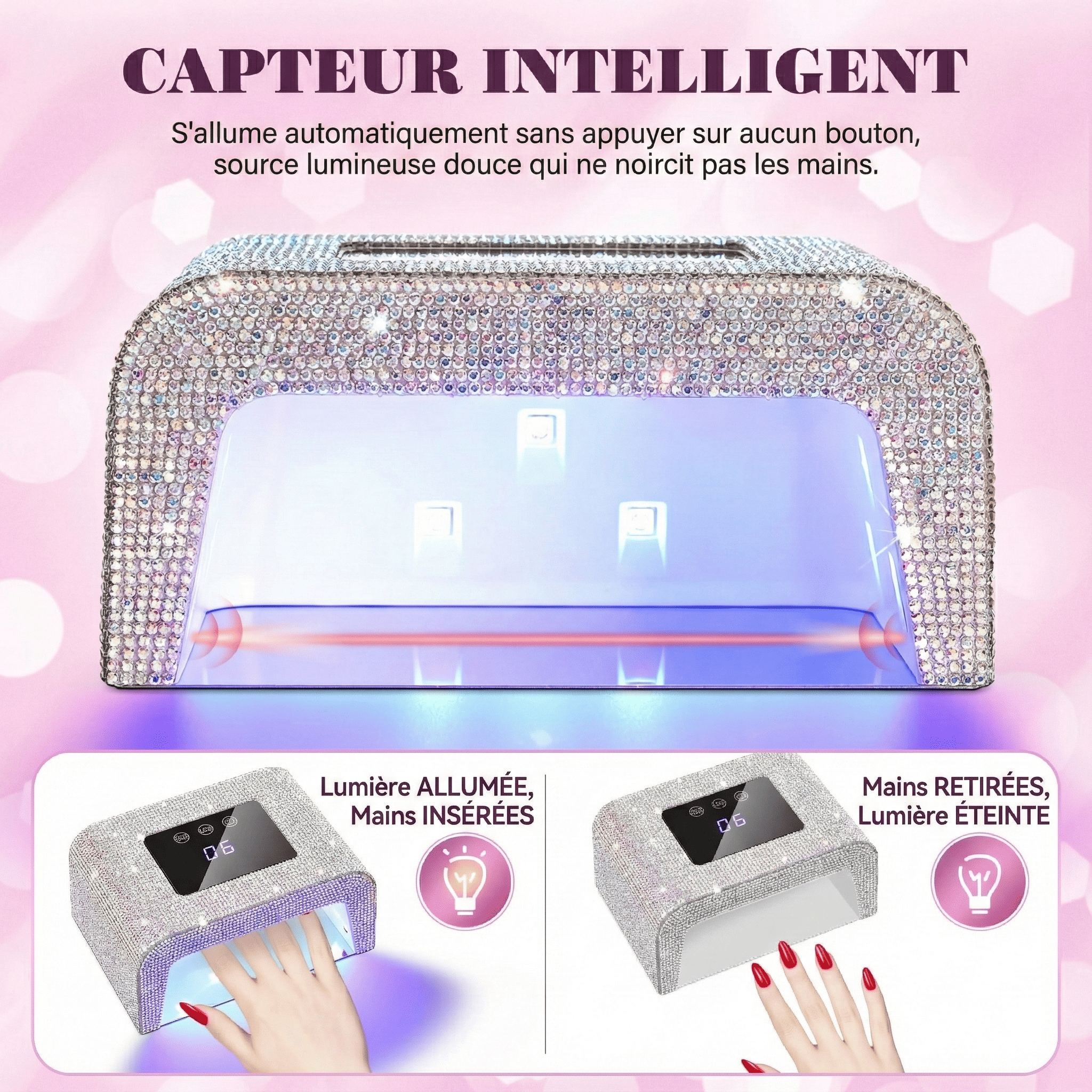 Lampe UV Manucure Tactile