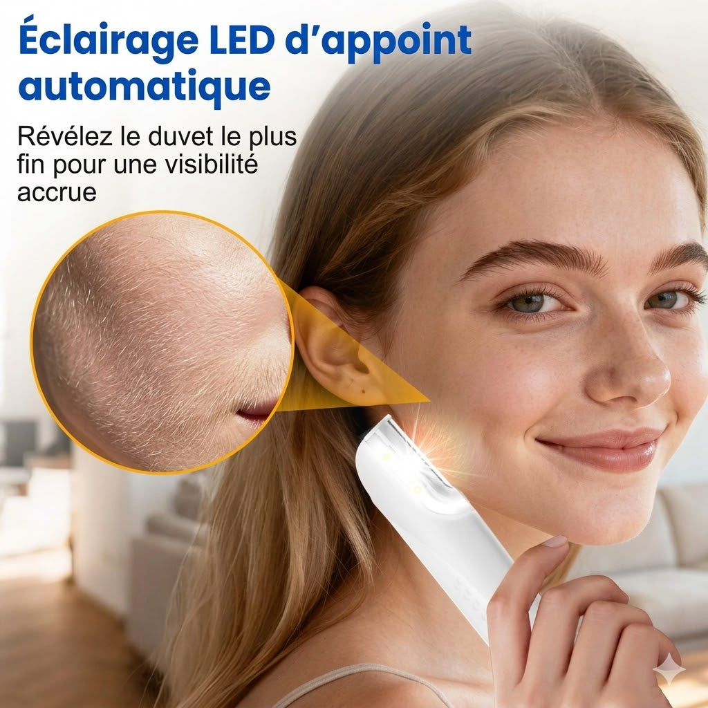 Rasoir Dermaplaning Électrique Visage