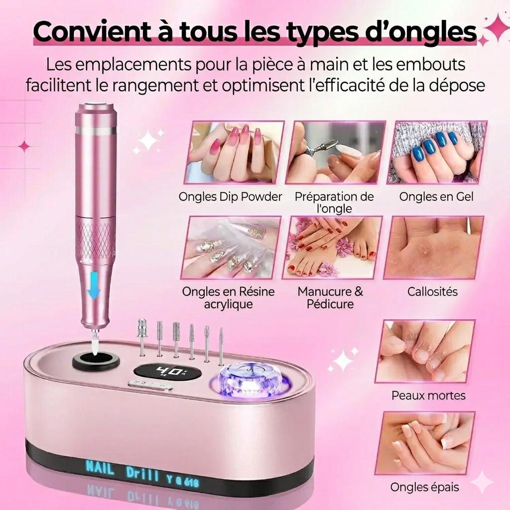 Ponceuse à Ongles de Bureau