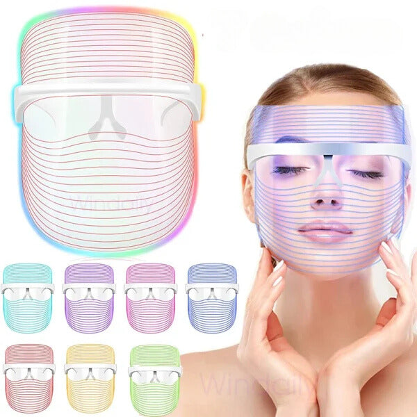 Masque Led Visage Transparent