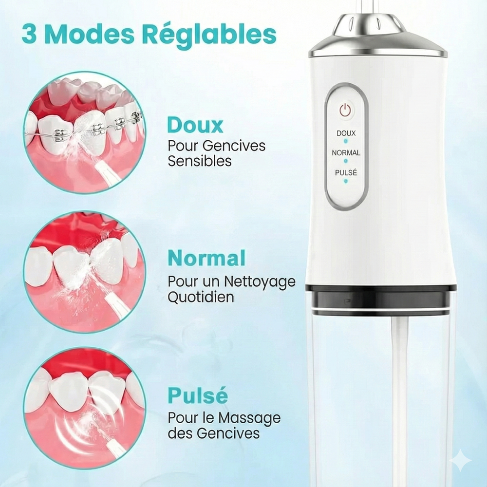 Hydropulseur Dentaire Portable