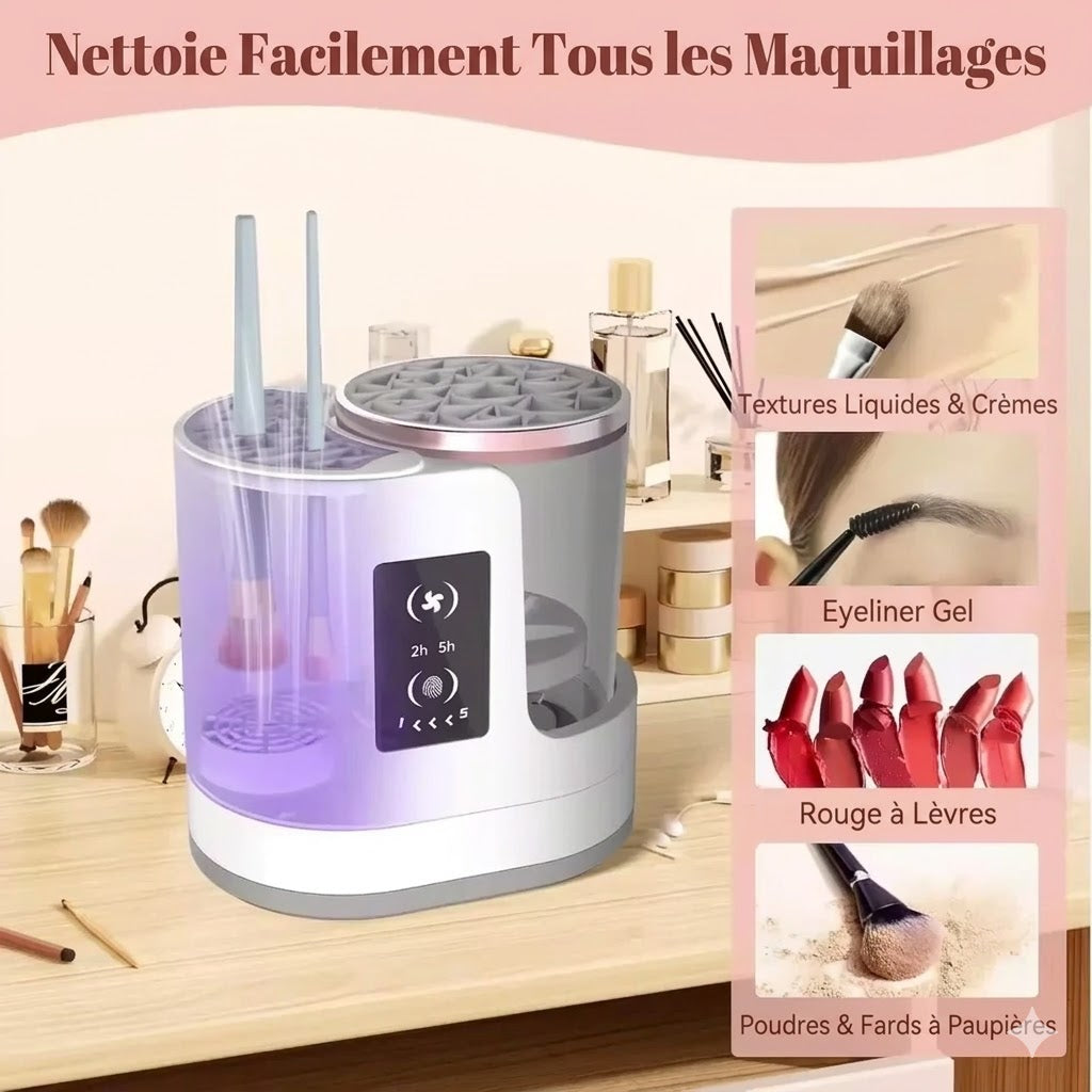 Nettoyeur Pinceaux Maquillage Électrique