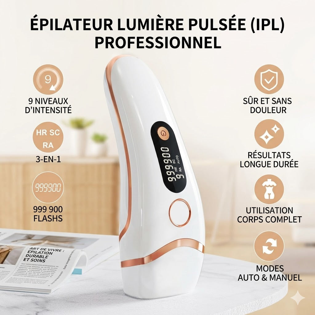 Épilateur à Lumière Pulsée