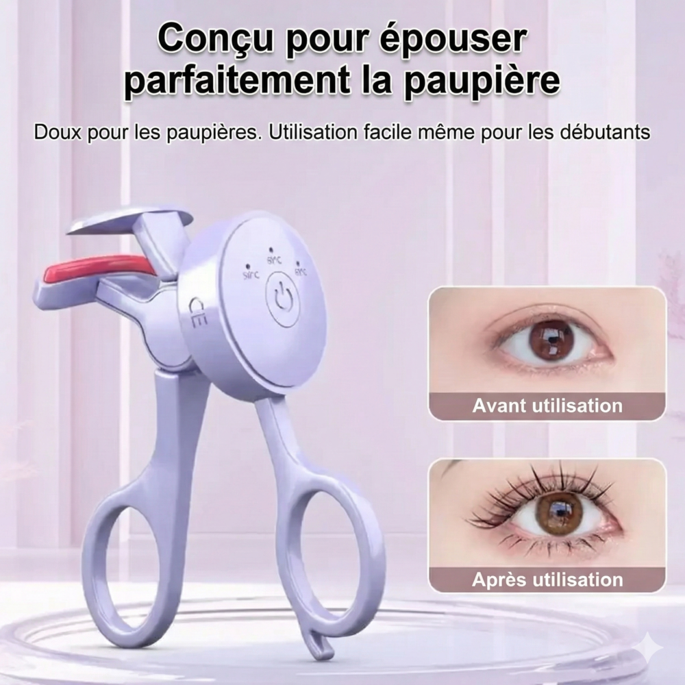 Recourbe-Cils Pince Chauffante