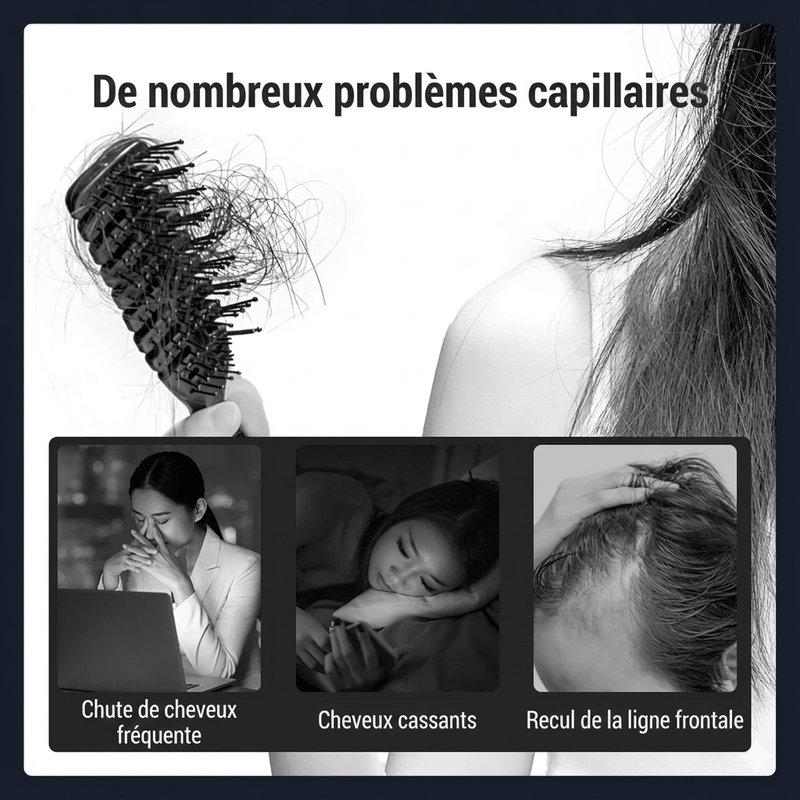 Peigne Led EMS Cheveux