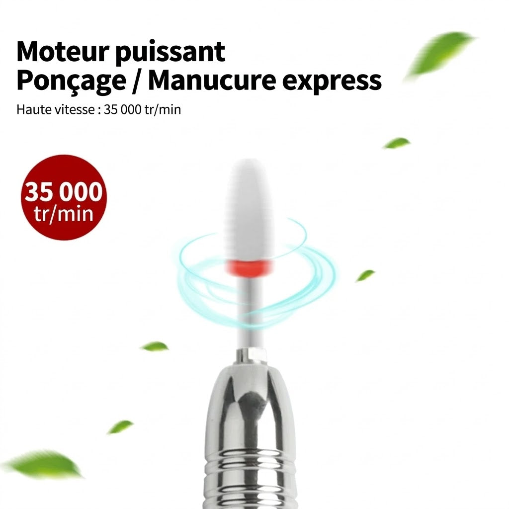 Ponceuse Ongle Pro Écran LCD