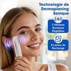 Rasoir Dermaplaning Électrique Visage