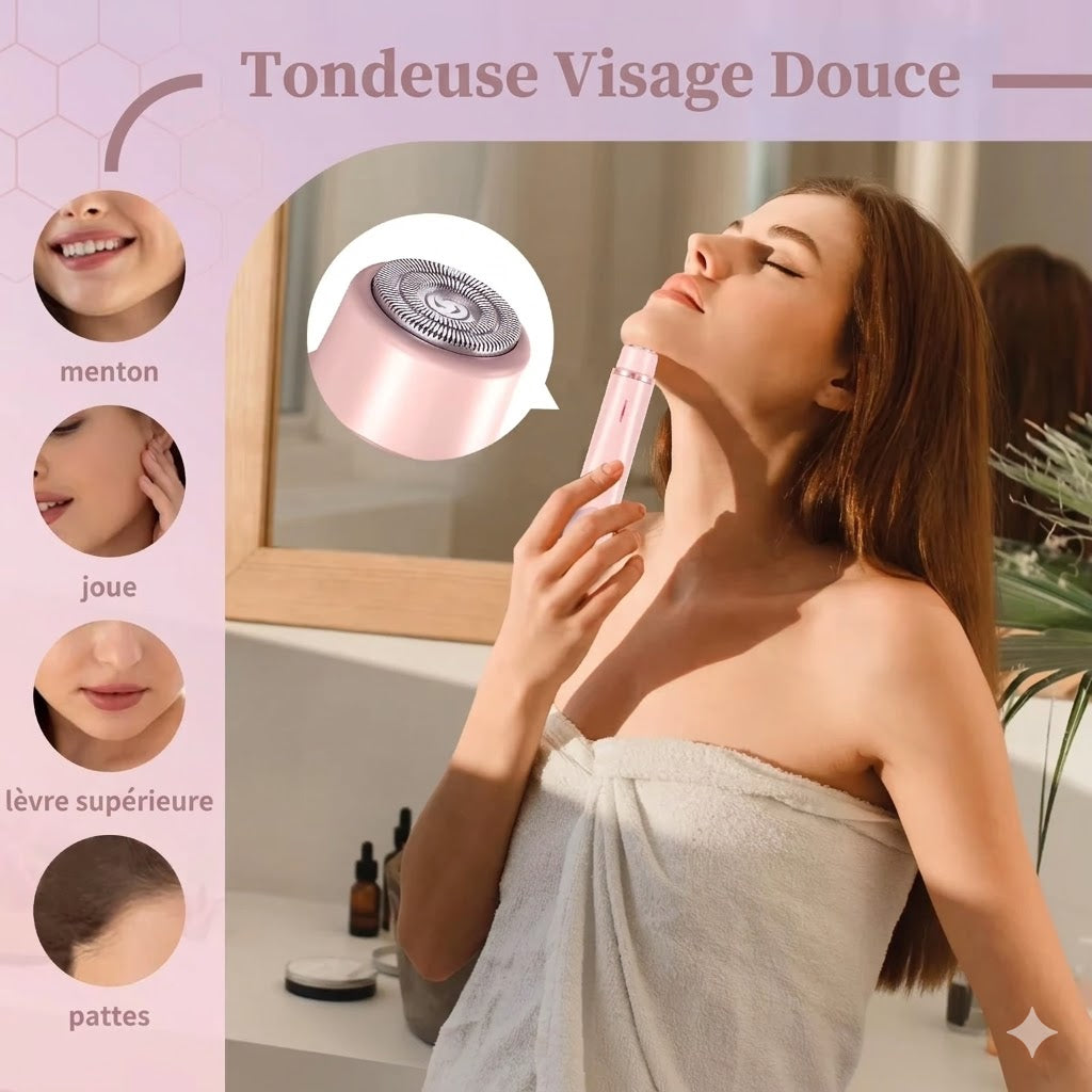 Tondeuse Femme Intime Double Têtes de Rasage